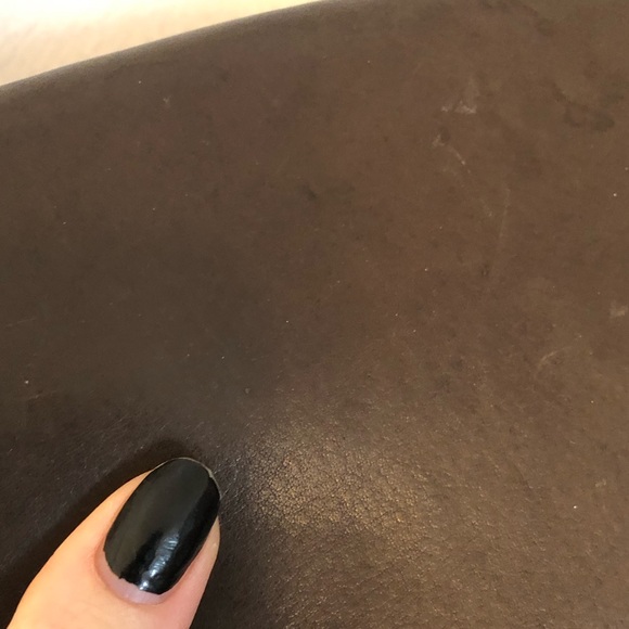 Brown leather wallet purse with removable strap. - Picture 4 of 4